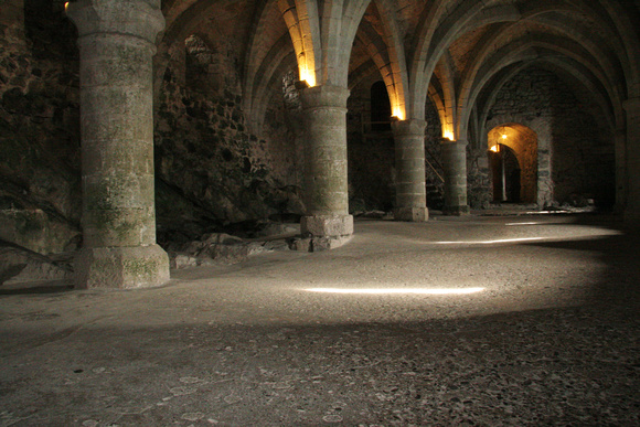 Dungeon in Chillon Castle
