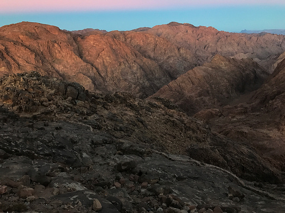 Sunrise on Mount Sinai