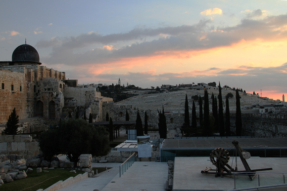 Dawn in Jerusalem