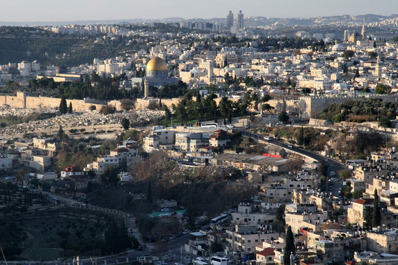 Jeruslem from Overlook on Mount Scopus